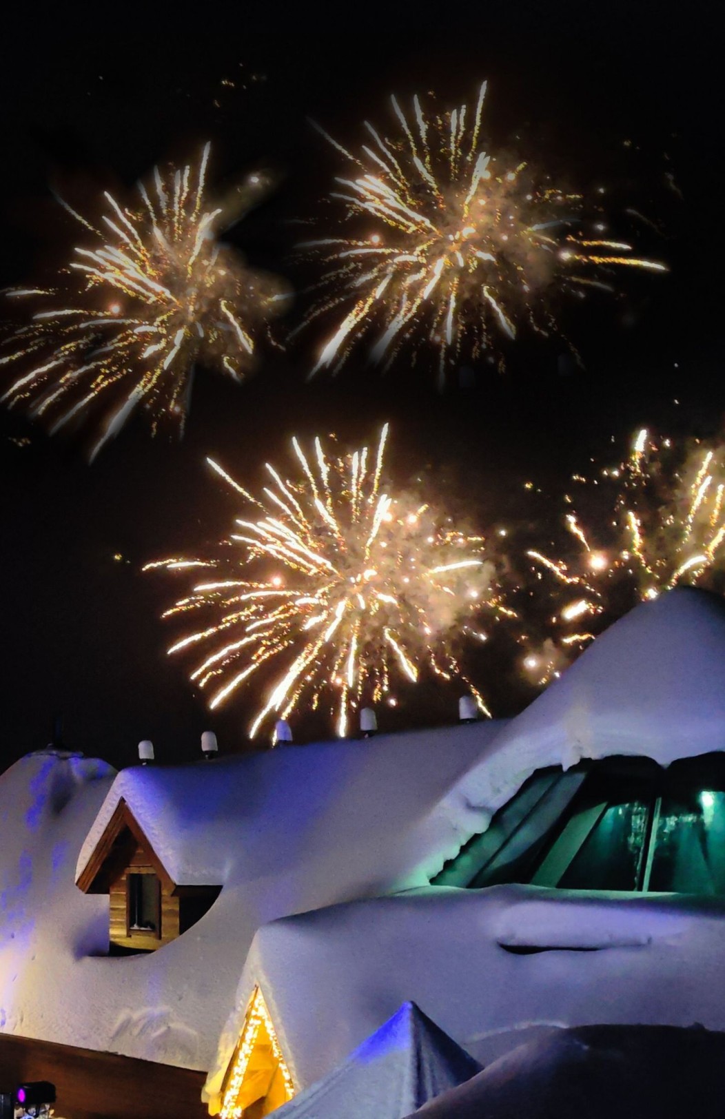 New Year’s at Arctic SnowHotel & Glass Igloos